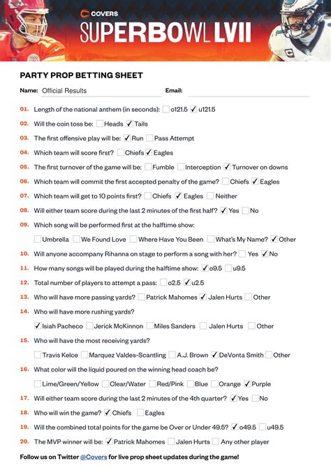 2023 Super Bowl party props downloadable sheet: Rihanna .